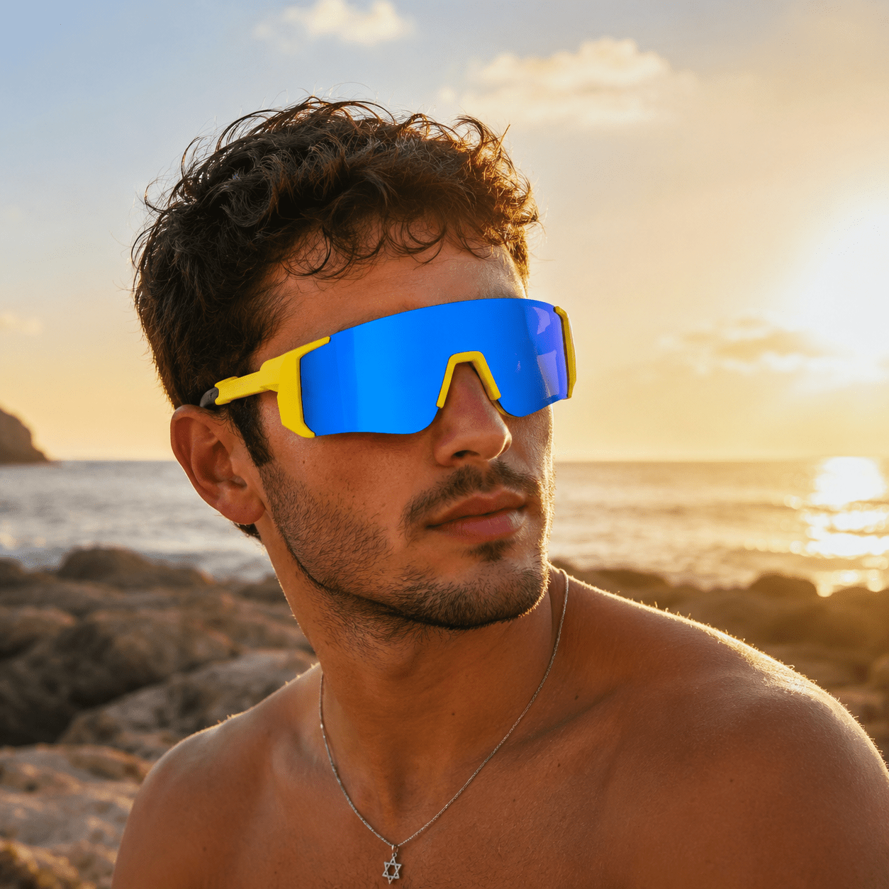 משקפי שמש AeroX | עדשות מראה מקוטבות UV400 - audiox