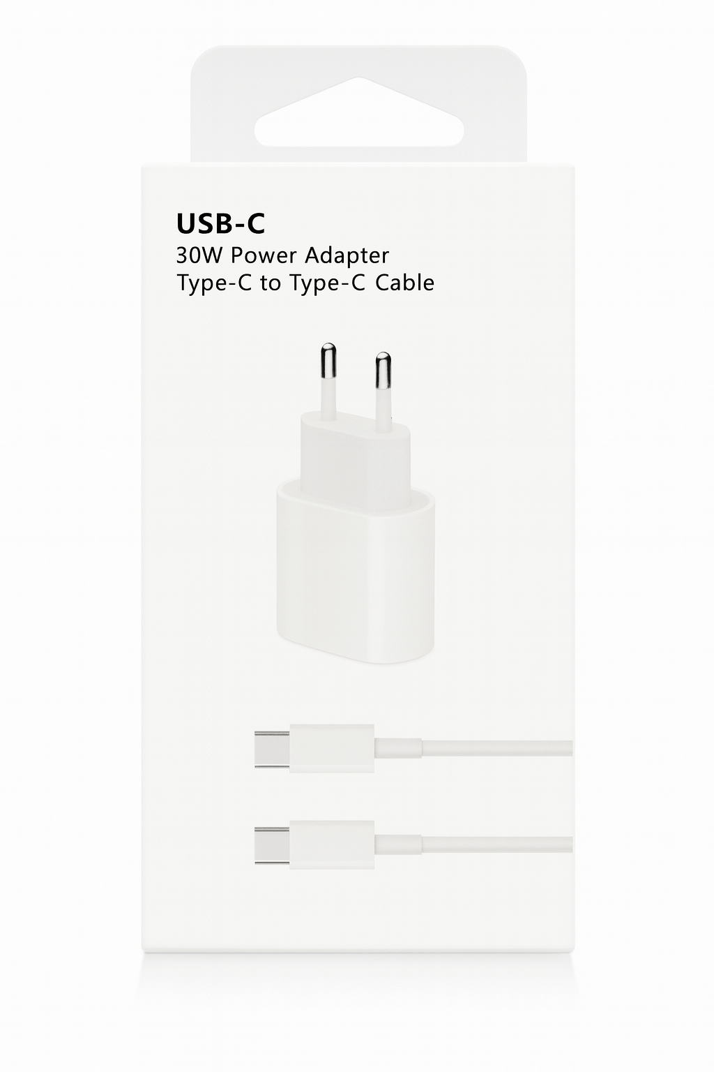 סט מטען וכבל טעינה 30W טייפ סי - audiox